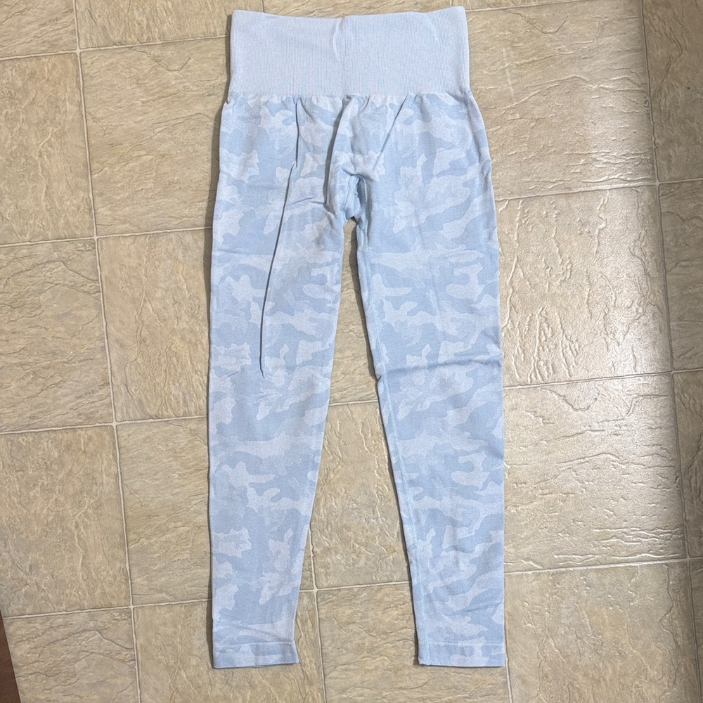 NVGTN Light Blue Camouflage Leggings